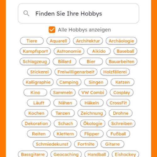 Personalisieren Sie Ihre Erfahrung