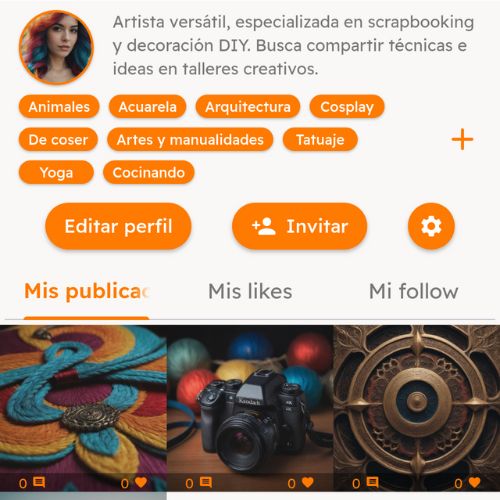 Perfil personalizado